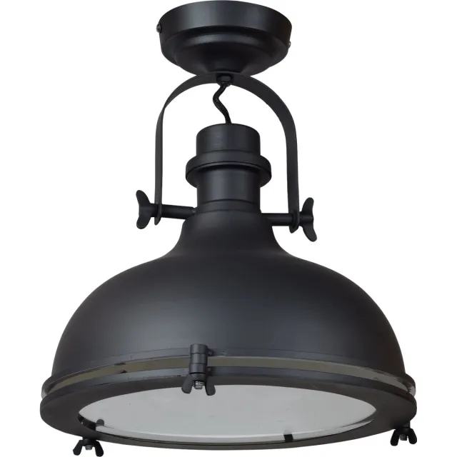 Urban Interiors Harvey Plafondlamp Zwart - Stelbaar - Ø32