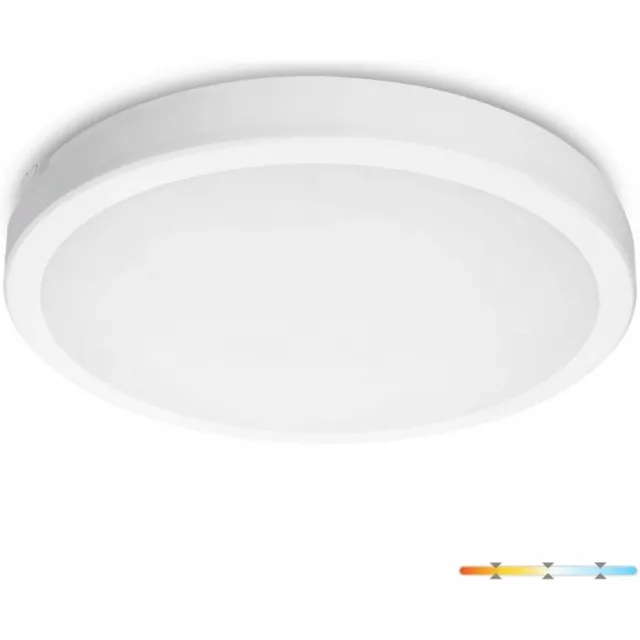 Kobi LED plafondlamp NAIROS G2 36W 3CCT IP65 Wit Kobi Premium | Geen fitting | Warm Wit-Koel Wit-Daglicht | 36 watt | 30.000 Branduren