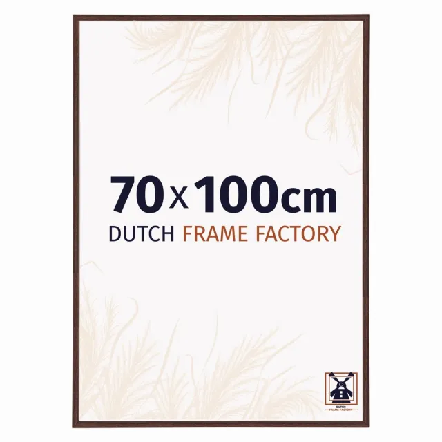 Dutch Frame Factory Fotolijst 70x100 cm - Kunststof - Bruin - Angers