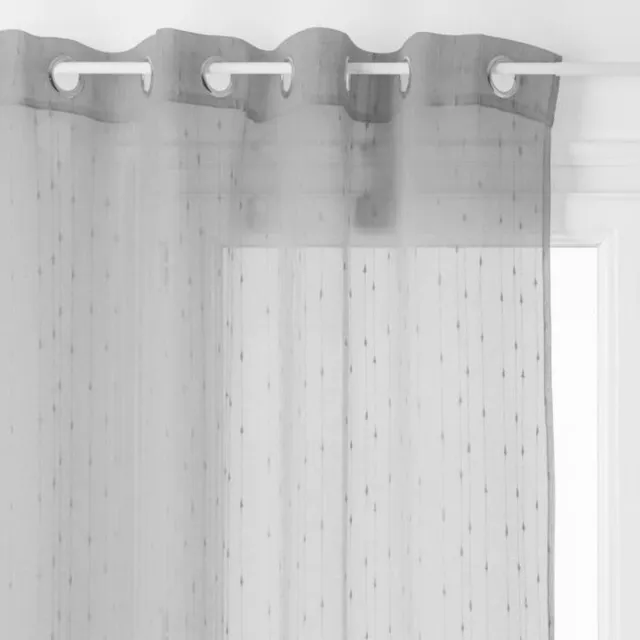 Atmosphera Créateur d'intérieur® Getextureerd vitrage ANISSA Gris