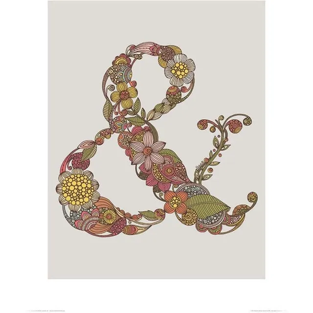Pyramid Kunstdruk Valentina Ramos - Ampersand 40x50cm Divers
