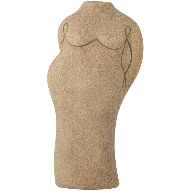 Bloomingville Vaas terracotta bruin Lulu 19cm