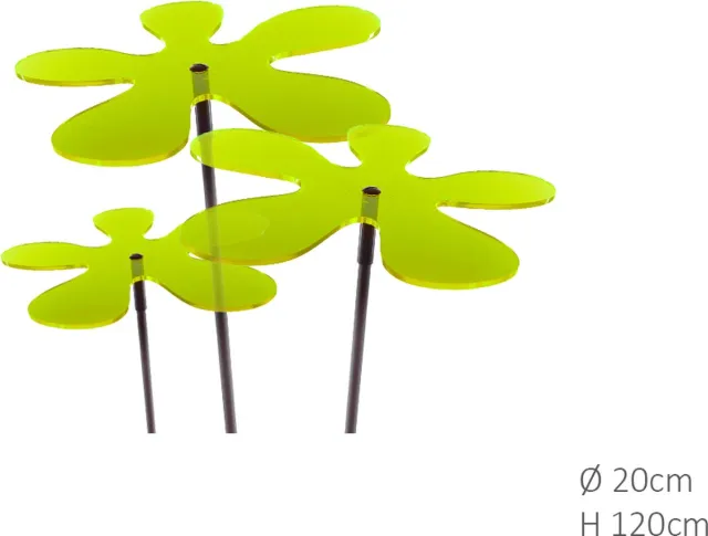 Cazador del Sol 3 stuks! Zonnevangers Lotta Groen 120 cm Cazador Del Sol geel