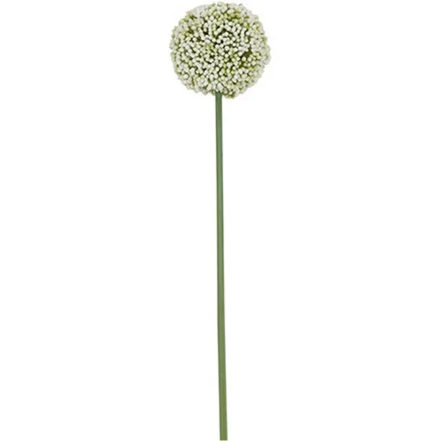 Kunstbloem Allium wit