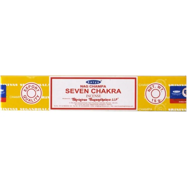 mountain-giftshop Satya Chakra wierook stokjes bruin