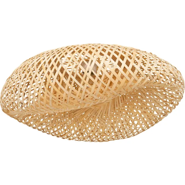 Atmosphera Créateur d'intérieur® Hanglamp van gevlochten bamboe BEDDY Marron