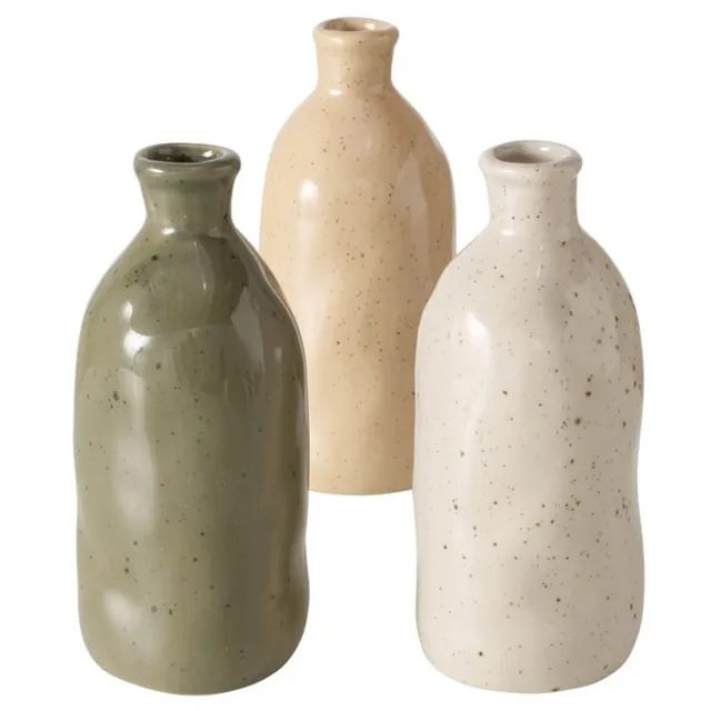 Boltze Vaas mylana - set van 3 groen