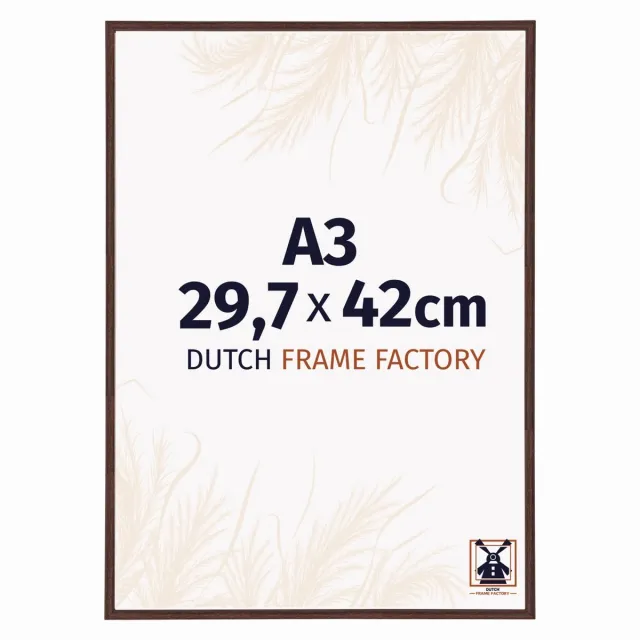 Dutch Frame Factory Fotolijst A3 29,7x42 cm - Kunststof - Bruin - Angers