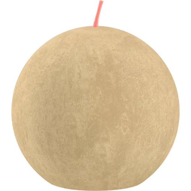 Bolsius Rustiek bolkaars - Ø76mm - Oat Beige