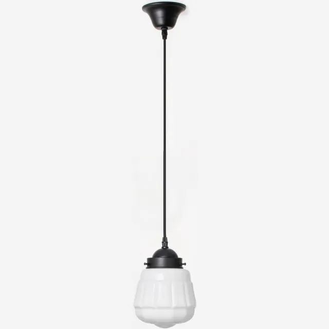 Coloured by Art Hanglamp aan snoer Cadence Moonlight - Art Deco Trade Zwart