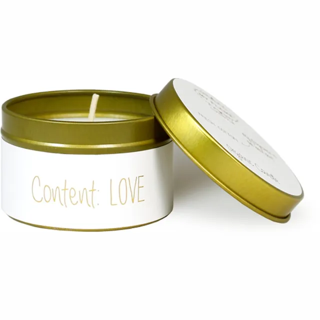 My Flame Sojakaars - Fresh Cotton - Tekst Wit / Goud