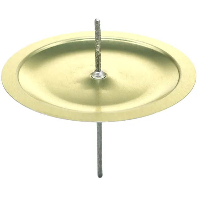 Fridolfinger Kaarsenhouder met doorn goud Ø6cm 36 st