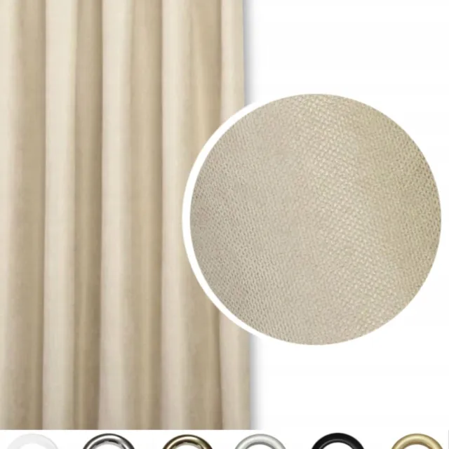 PRESTIQUA Verduisterende Gordijn Beige 240x335 cm - Stijlvol en Praktisch