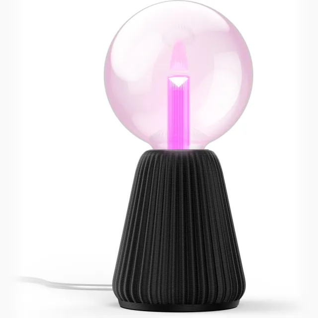 Philips Hue Lightguide 3D-geprinte Tafellamp (Zwart) - E27 - Wit en Gekleurd Licht - Incl. 1 Hue Lightguide G125 Lamp - Hue White and Color Ambiance