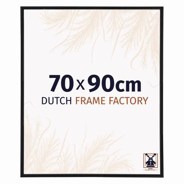 Dutch Frame Factory Fotolijst 70x90 cm - Kunststof - Zwart Mat - Angers