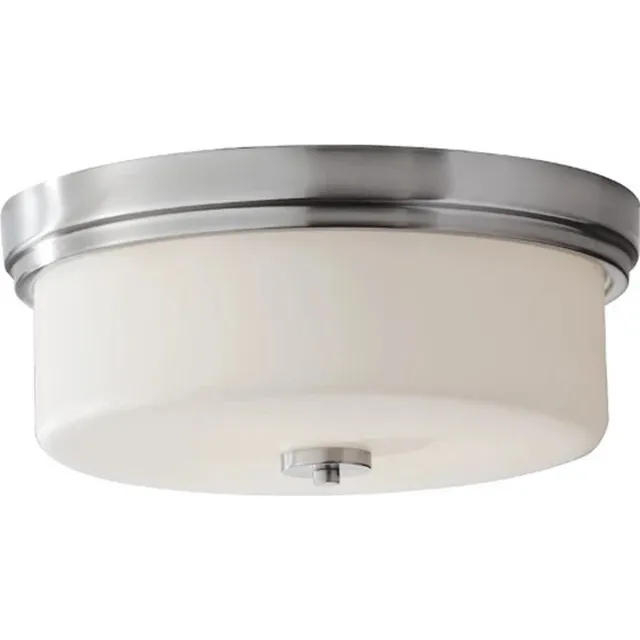 Steady Lighting Landelijke Plafondlamp - Steady Lighting - Metaal - Landelijk - E27 - L: 38.1cm - Voor Binnen / Binnen - Woonkamer - Eetkamer - Zilver