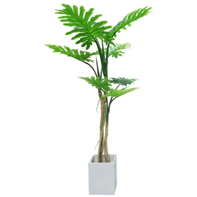 NeverLeafs 160 cm kunstplant Philodendron gebloemd