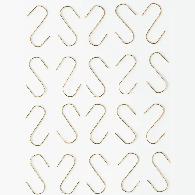 HEMA Kerstboom Haakjes Goud - 50 Stuks (goud)