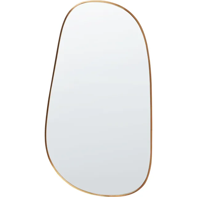 Beliani VERNAIS - Wandspiegel - Goud - 57 x 110 cm - Metaal