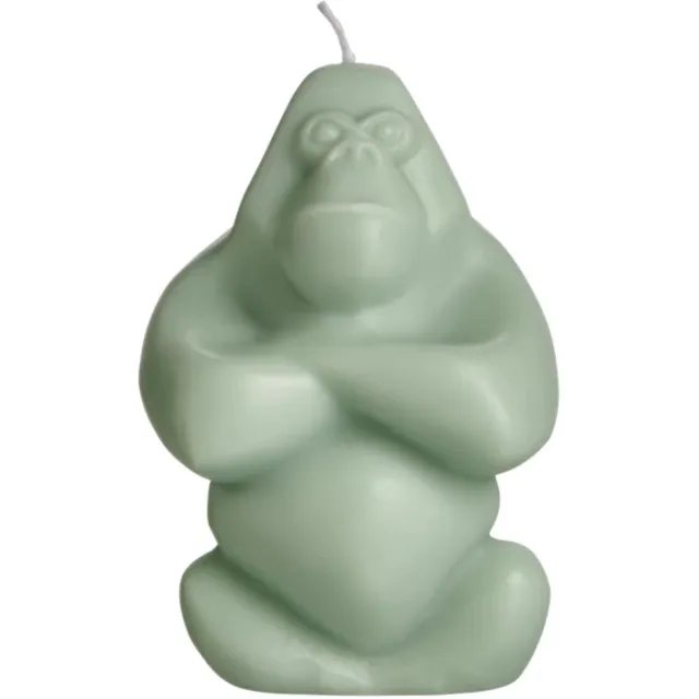 Kosta Boda Gabba Gabba gorilla kaars H11.5cm groen