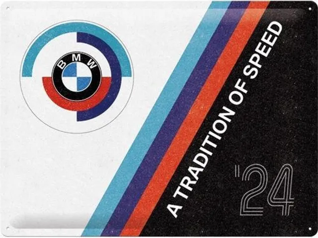 Nostalgic Art Merchandising Wandbord - BMW Motorsport multi