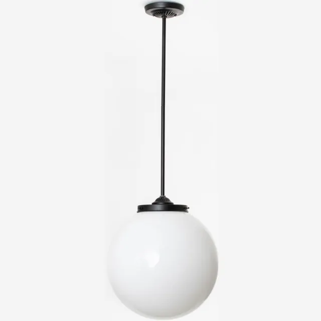 Coloured by Art Hanglamp Moonlight Bol Ø 35 - Art Deco Trade Zwart