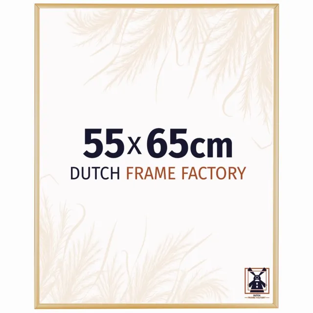 Dutch Frame Factory Fotolijst 55x65 cm - Aluminium - Goud Vintage - Kampen