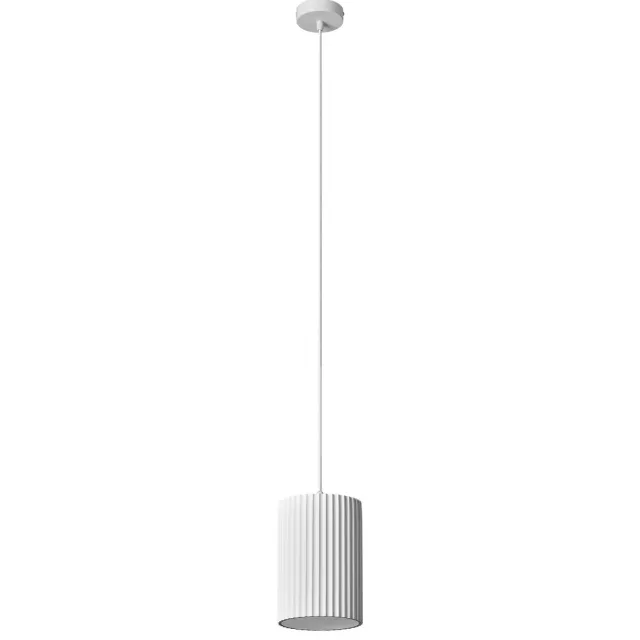Osram Decor Pleister Routes Buis Hanglamp 150mm E27 Wit, Pleister, Metaal, hoogwaardige uitstraling