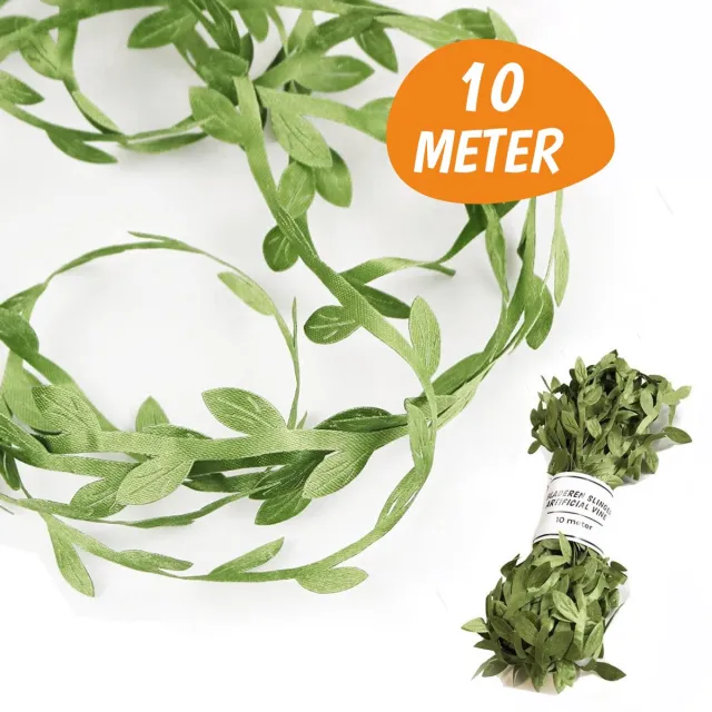 Happy Happenings Klimop Slinger Decoratie - Groen - 10 Meter - Kunst Plant - Cadeau Lint