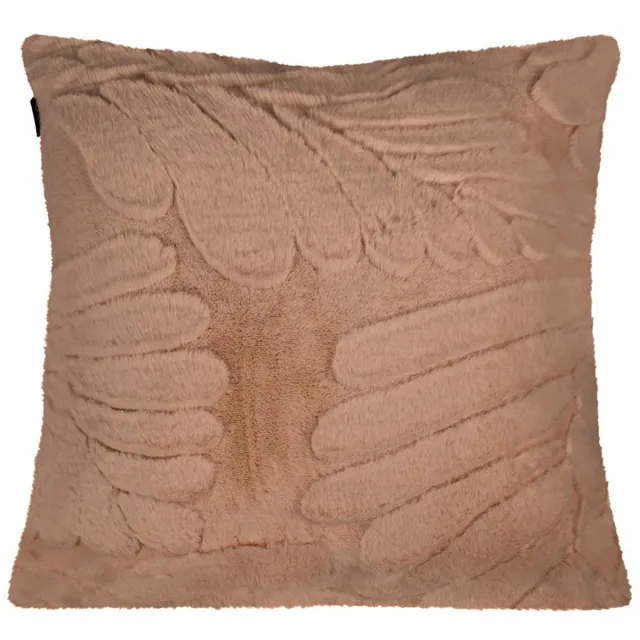 Linen & More Kussen Bladeren Roze 45x45cm