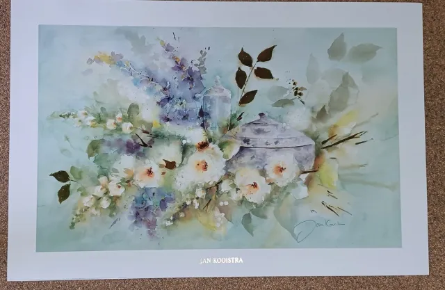 Jan Kooistra Poster Jan Kooistra - Blue Enchantment 93 x 62 cm diverse kleuren