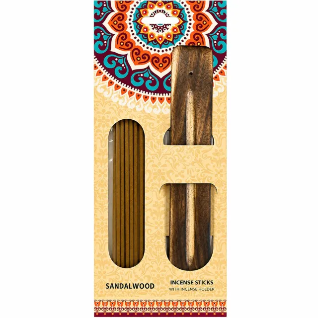 Atmosphera Wierookstokjes - Sandalwood- Aroma di Rogito – 20 stuks bruin