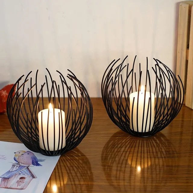 Boter Kandelaar – Kaarsenhouder – Candle holder zwrat
