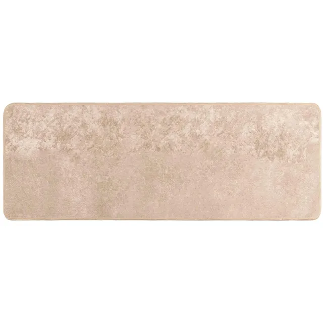 vidaXL Tapijt - Runner - MARSA - Beige - 100 - x - 250 - cm - Polyester - en - PVC