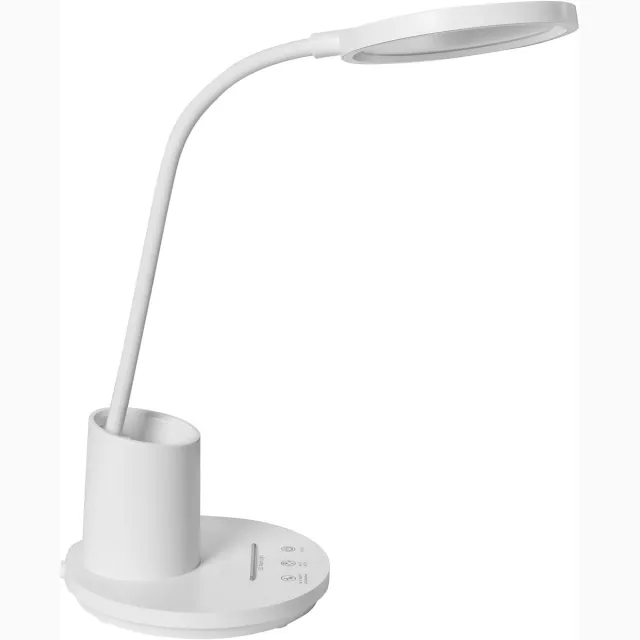 Beliani VELA - Bureaulamp LED - Wit - Synthetisch materiaal