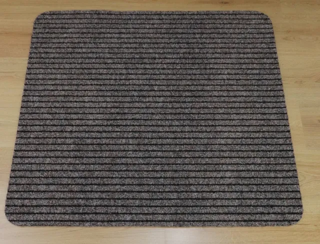 Prima Heavy Duty - Deurmat - Schraapmat - bruin - 90x90cm - antislip