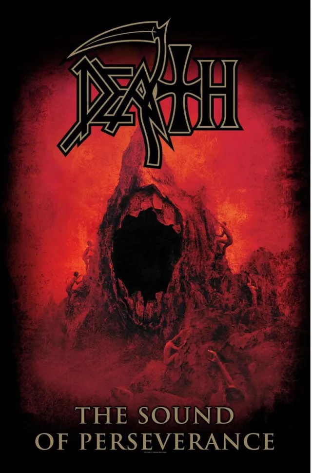 Razamataz Death - Sound Of Perseverance Textiel Poster - Multicolours