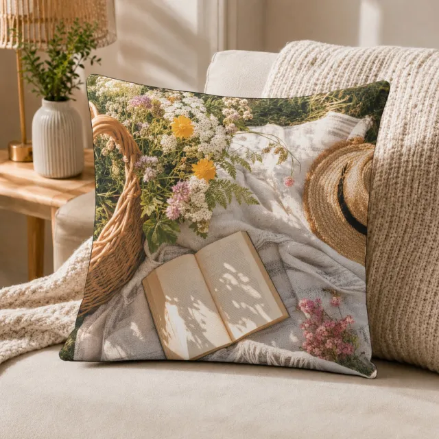 Printen.eu Sierkussen met eigen foto 45 x 45 cm - Fotokussen met vulling en rits - Gepersonaliseerd Multicolor