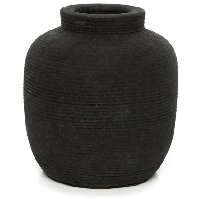Bazar Bizar Safaary - The Peaky Vase - Black zwart
