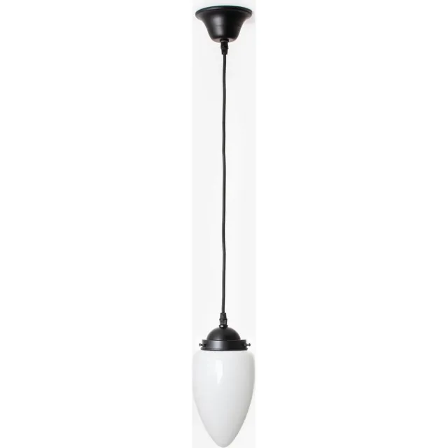Coloured by Art Hanglamp aan snoer Menhir Small Moonlight - Art Deco Trade Zwart