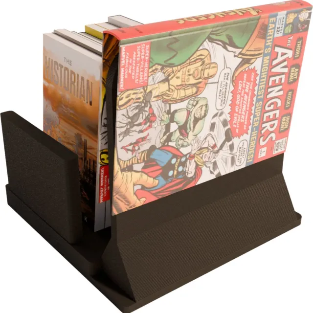 Flaare multifunctionele boekenhouder - boekensteun voor 5-7 boeken zwart