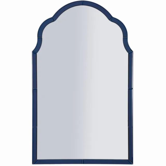 Mauro Ferretti Spiegel Tangier Blue Wall Mirror 62×1×100 cm Blauw