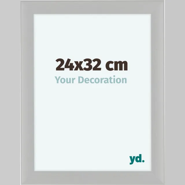 yd. Your Decoration - Fotolijst 24x32 cm - MDF - Wit Houtnerf - Como