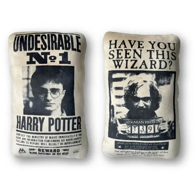 LYO Dubbelzijdig kussen Lyo Harry Potter Wanted 60 cm wit