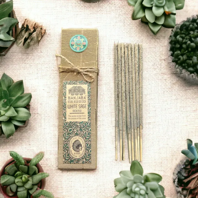 Banjara Wierookstokjes Rituele Hars White Sage