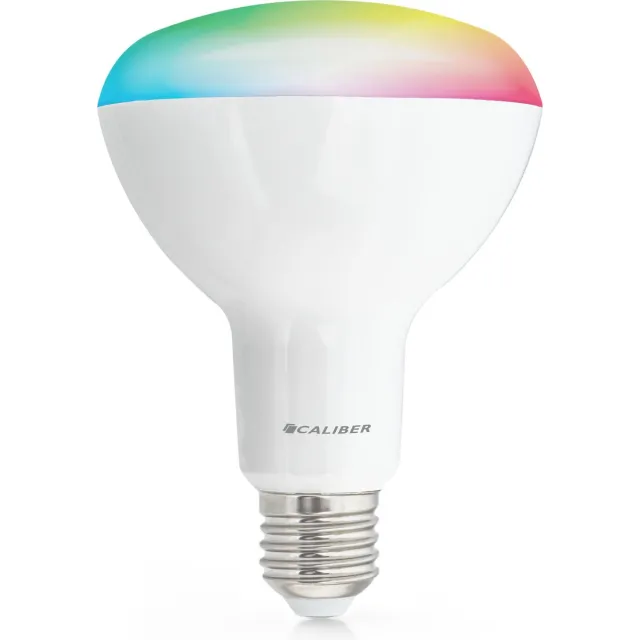 Caliber HBT-BR30 - Slimme lamp E27 - Bluetooth mesh - Wit en RGB kleuren