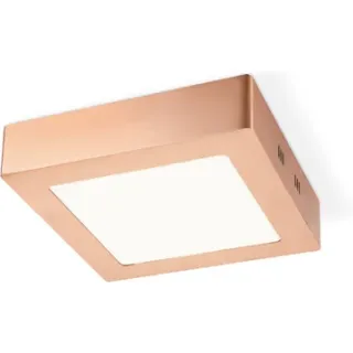 Home Sweet Home Plafondlamp Led Ska Vierkant Koper 12w
