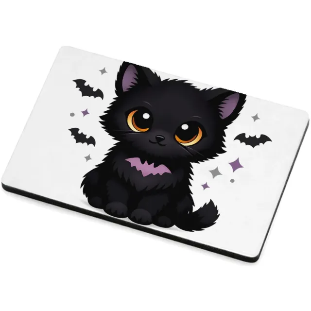 Mr Cadeautjes MDF magnetische fotolijst 7,5 x 5 - design Schattige herfstvos met magische bladeren | cadeau Wit