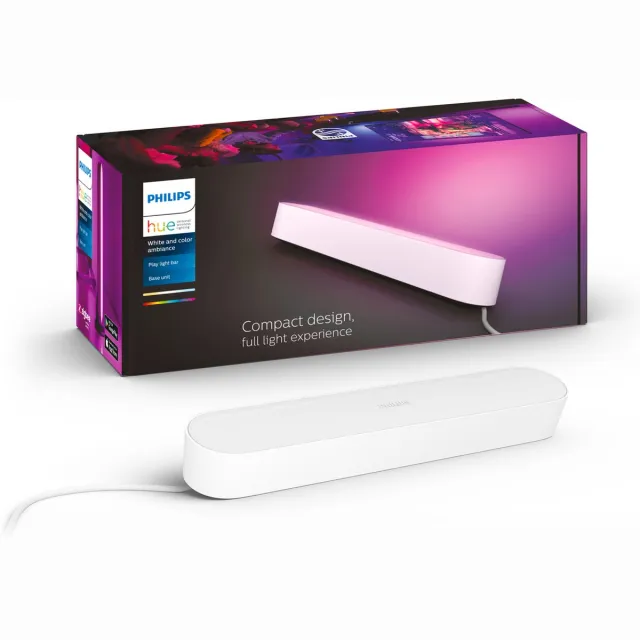 Philips Hue Play lightbar - wit en gekleurd licht - wit - 1-pack - basis