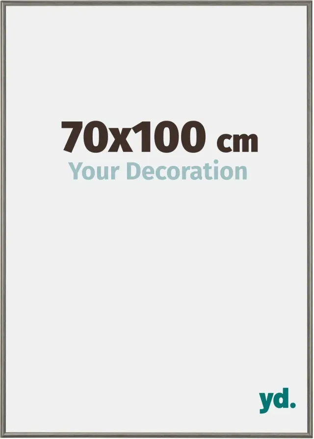 yd. Your Decoration - Fotolijst 70x100 cm - Aluminium - Mercury Structuur - New York